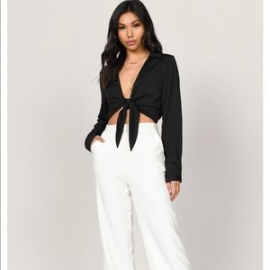 Mixology Robertson and Rodeo Tie Blouse